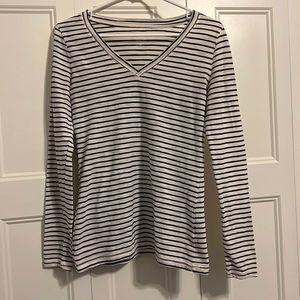 Stripe long sleeve t shirt